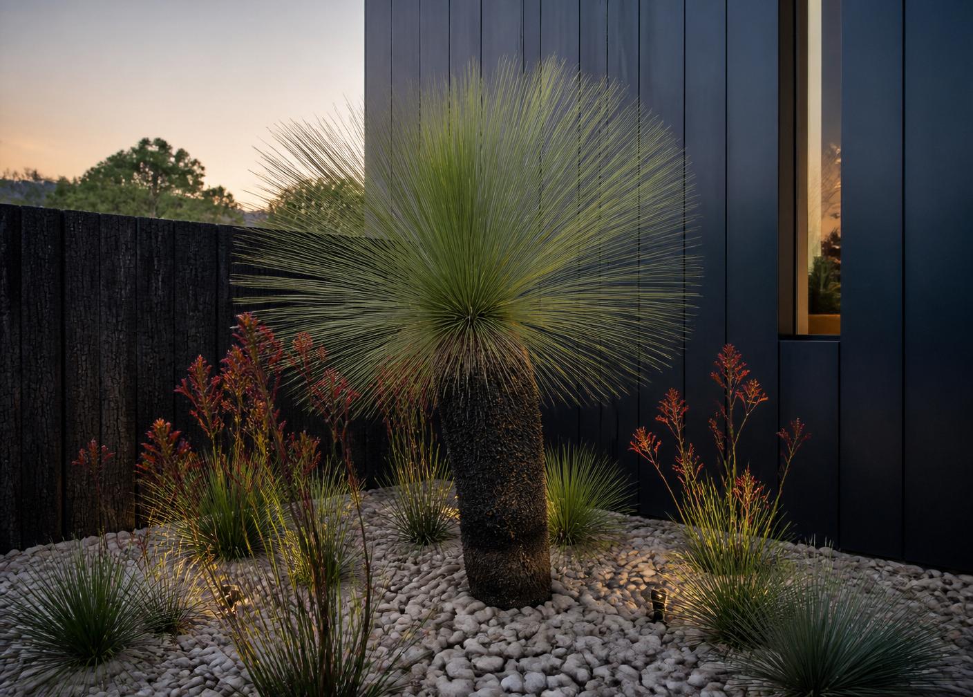 Xanthorrhoea, solitary specimen